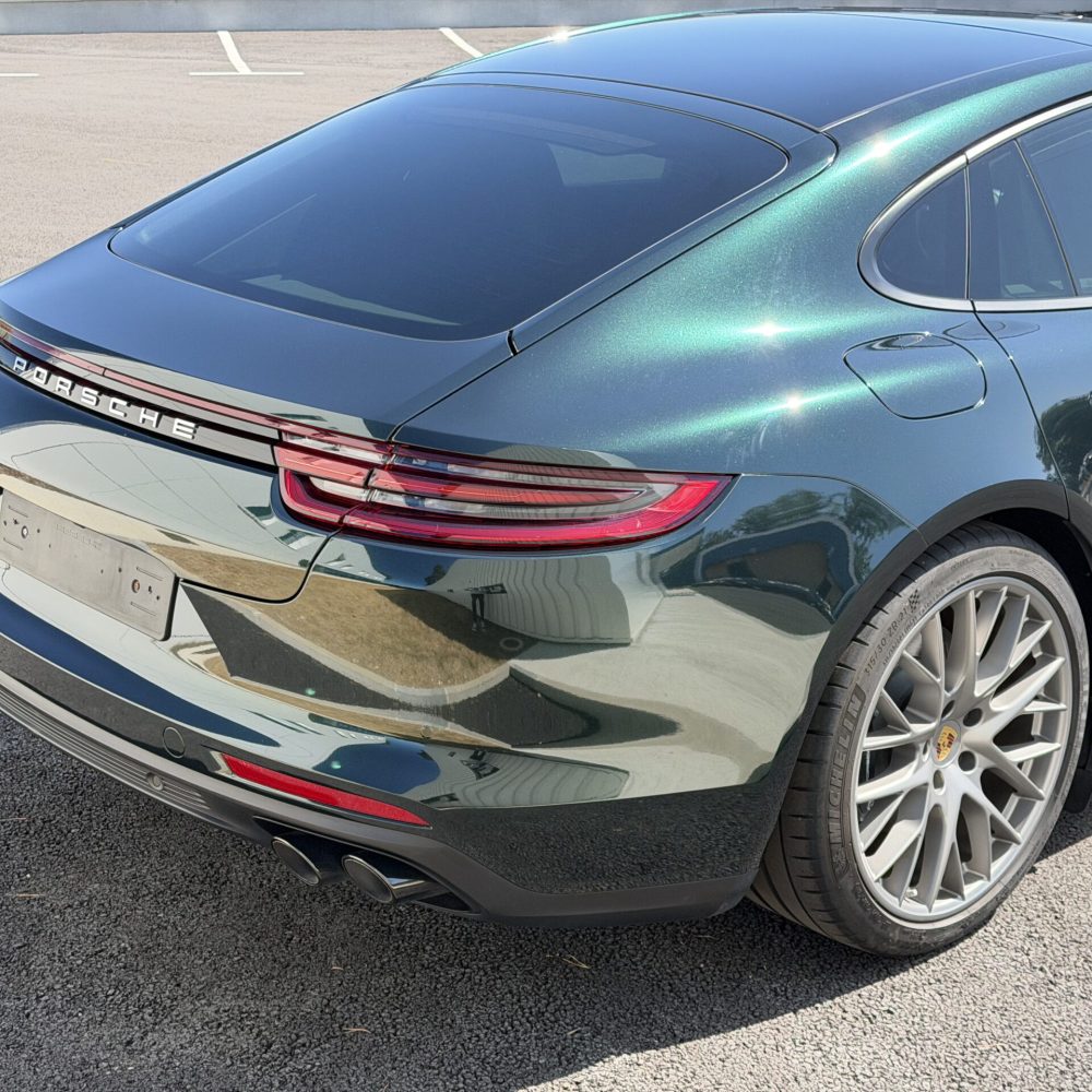 PORSCHE PANAMERA COVERING AMG GREY